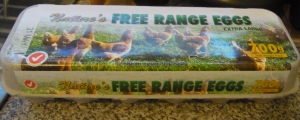 We always use FREE RANGE eggs.