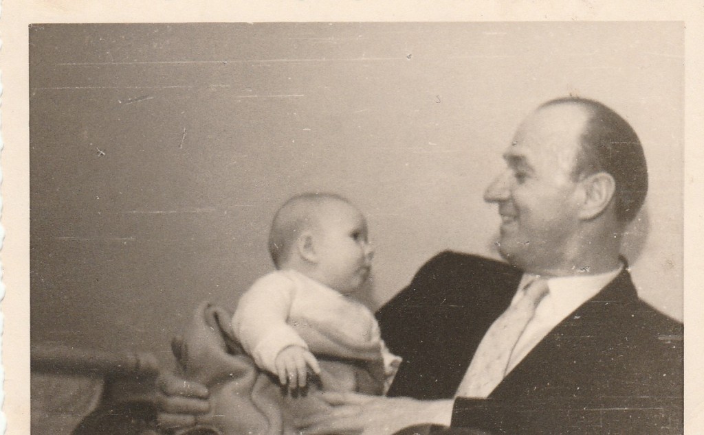 my Father with Gaby in February 1958
